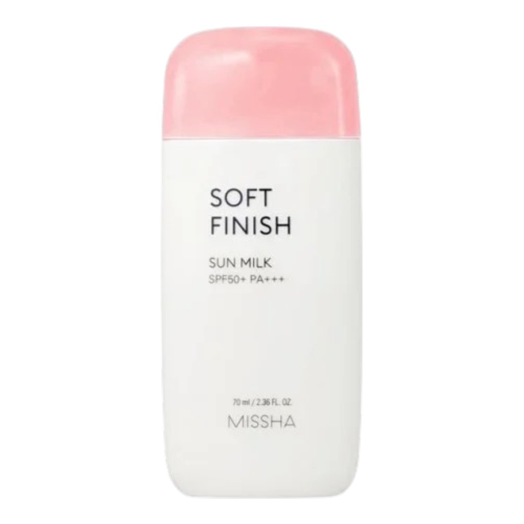 Missha All Around Safe Block Soft Finish Sun Milk SPF50+ PA++++